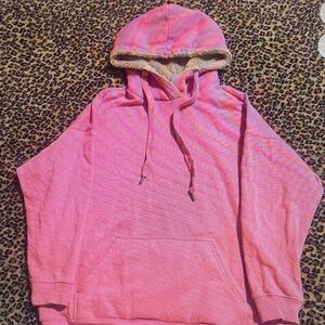 Cozy Pink Women's Hoodie Sweater
